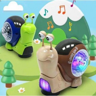 Забавная музыкальная игрушка для малышей с яркой разноцветной подсветкой. При вк. . фото 3