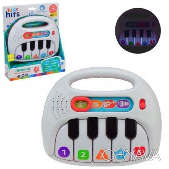 Детское интерактивное пианино с множеством интересных функций:
- популярные мело. . фото 1