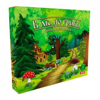 Настільна гра "В ліс по гриби" - дуже захоплююча і, водночас, дуже проста гра дл. . фото 2