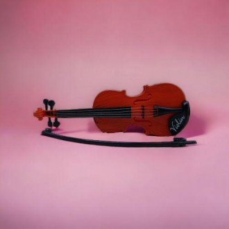 Чудова дитяча іграшка у вигляді скрипки зі смичком надає маленьким музикантам ун. . фото 3