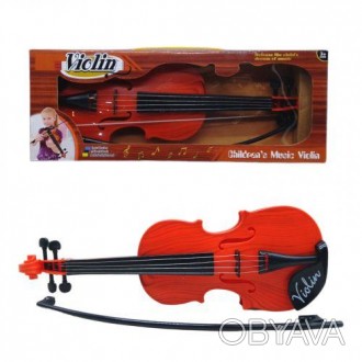 Чудова дитяча іграшка у вигляді скрипки зі смичком надає маленьким музикантам ун. . фото 1