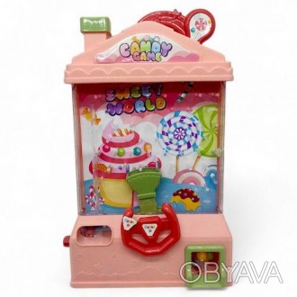 Игрушка "Игровой автомат: Candy Game". Сверху игрушки есть отверстие, в которое . . фото 1