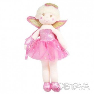 Уценка. (на шиї брак) Милая плюшевая кукла-фея будет отличным подарком для ребен. . фото 1