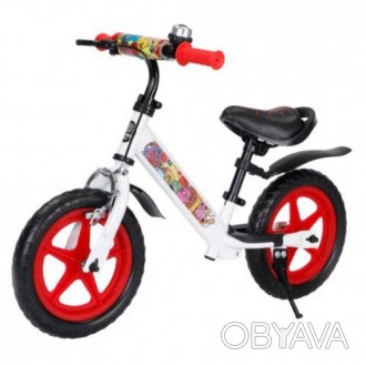 Біговел - це велосипед без педалей. Допомагає дітям розвивати рівновагу і коорди. . фото 1