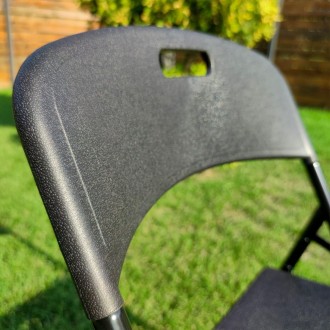 Складаний стілець чорний SW-00001608
Матеріал: сидіння та спинка виконані з полі. . фото 4