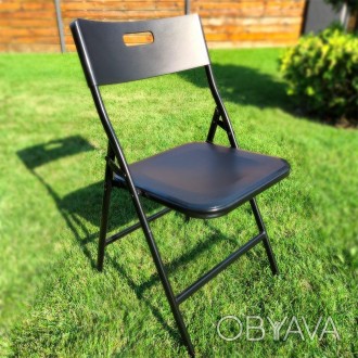 Складной стул 46*42,5*86см SW-00001611
Материал: сиденье и спинка выполнены из п. . фото 1