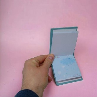 Чарівний міні-блокнотик з відривними листами. Завдяки своєму компактному розміру. . фото 3