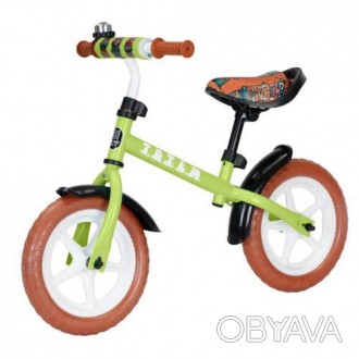 Біговел - це велосипед без педалей. Допомагає дітям розвивати рівновагу і коорди. . фото 1