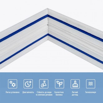  Плінтус ППППлінтус з пористого поліпропілену - декоративний елемент, який встан. . фото 6