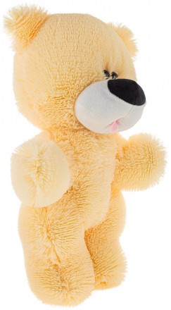 М'яка іграшка Ведмедик , колір персик, висота 40 см, не рекомендовано дітям до 3. . фото 2