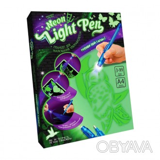 Набір креативної творчості NLP-01 "Neon Light Pen" - це унікальна, інноваційна г. . фото 1
