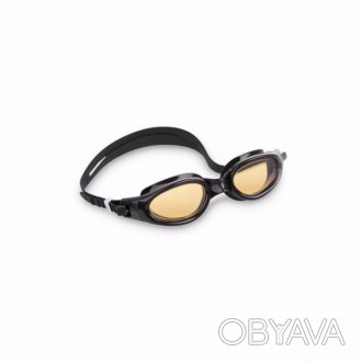 Комфортні, універсальні окуляри для плавання 55692 з ефективним захистом від уль. . фото 1