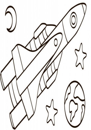 Дитяча книжечка Водна розмальовка: Літаки, космос (у) 734014, рекомендована для . . фото 7
