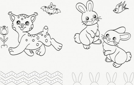 Розмальовка з прописами для малюків. Книги для віку від 3 років навчать розфарбо. . фото 3