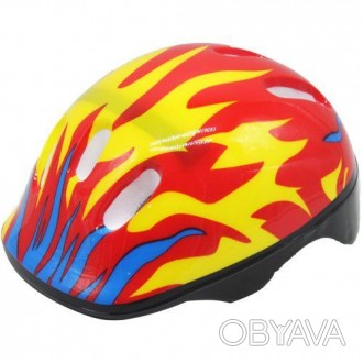 Защитный шлем подойдет для занятий разными видами спорта (велоспорт, ролик, скей. . фото 1