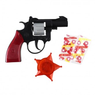 Іграшковий Револьвер "DENA" з пістонами 238GG з вісьмома звуковими пострілами.
К. . фото 2