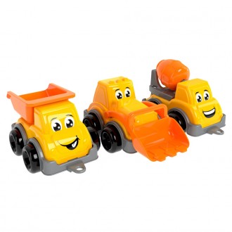 Іграшка «Транспорт Міні ТехноК» - це набір затятих будівельників для веселих заб. . фото 3
