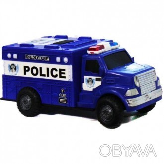 Уцінка. Машина інерційна поліцейський фургон - відломане колесо
Бренд: Shantou J. . фото 1