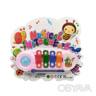 Маленький музичний ксилофон – чудова іграшка для розваги малюка.
Дитину неодмінн. . фото 1