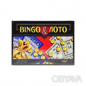 «Bingo» — найпопулярніший в Америці та Європі різновид гри в лото. Зручна у доро. . фото 1
