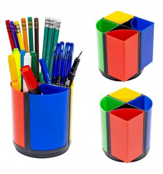Стакан для ручок і олівців - це практичний та зручний аксесуар для організації в. . фото 4