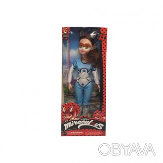 Лялька Леді Баг LT726.
Супер героїня мультсеріал "Леді Баг"
У цієї ляльки рухлив. . фото 1