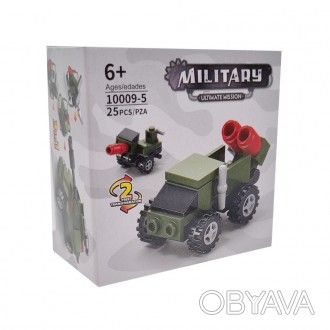 Дитячий конструктор військовий транспорт - це захоплююча і творча іграшка, яка д. . фото 1
