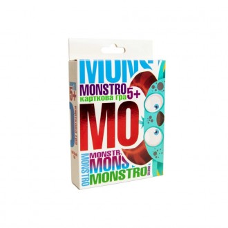 Карткова гра «MONSTRO» (Монстро) створена для дитячих розваг. Завдання гравців п. . фото 3