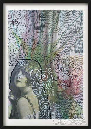 Марина Бура, 1979
Серія "Tiffany" 2023
Диптих : Папір, акварель, кол. . фото 1