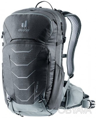 
Рюкзак Deuter Attack 20 - це рюкзак, що має систему підвищеного захисту і обсяг. . фото 1