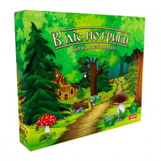 Настільна гра "У ліс по гриби" - дуже захоплива і водночас дуже проста гра для д. . фото 2