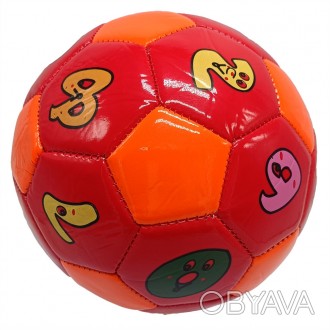 Футбольний м'яч. Розмір № 2. Якісний і надійний м'яч, виконаний з PU (поліуретан. . фото 1