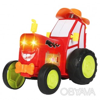 Трактор "Crazy car" - дивовижна машинка з оригінальним дизайном і з цікавими фун. . фото 1
