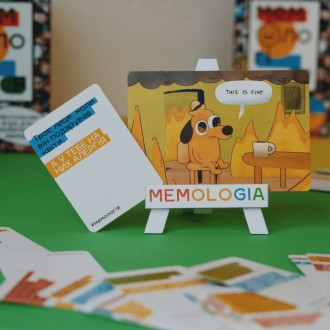 Гра “Мемологія” – це захоплююча настільна гра, в якій гравці повинні поєднувати . . фото 4