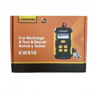 Описание Зарядное устройство и тестер для автомобильного аккумулятора KONNWEI KW. . фото 7