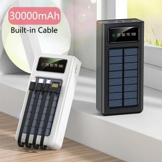 Описание Повербанк Power Bank ZHY 30000 mAh 4в1 универсальная мобильная батарея . . фото 2