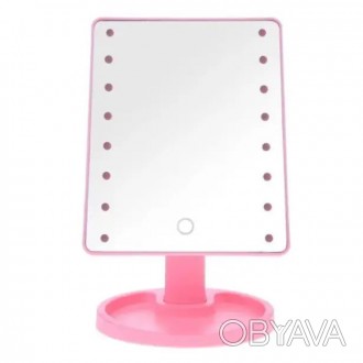 Описание Настольное зеркало с подсветкой LED MIRROR USB Настольное зеркало с под. . фото 1