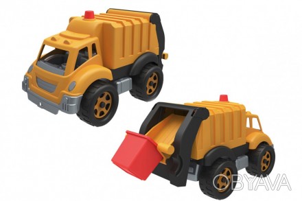 Захоплююча дитяча іграшка - функціональне авто 1752TXK "Сміттєвоз", оснащена пот. . фото 1