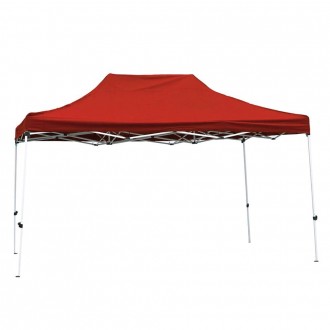 Раздвижной шатер 3*4.5 усиленный Красный (Белый каркас) Раздвижной шатер 3*4.5 у. . фото 2