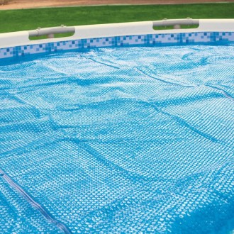 Теплозберігаюче покриття (солярна плівка) для басейну Intex 28011 , 290 см (для . . фото 4