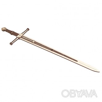 Представляємо Вашій увазі вражаючий сувенірний дерев'яний меч "ВІдьмак", висотою. . фото 1