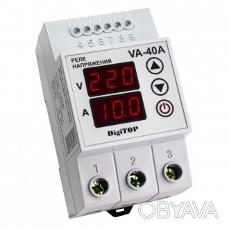 
	Реле напряжения с контролем тока VА-32A предназначено для защиты электрооборуд. . фото 1