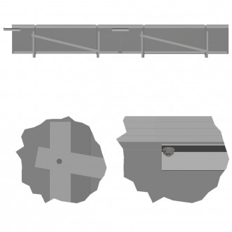 
	Для плоских крыш или с небольшим углом наклона подойдет система крепления с из. . фото 5