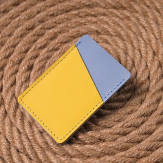  
 Материал: натуральная итальянская кожа;
 Цвет: желто-голубой;
 Размеры (ШхВхГ. . фото 6