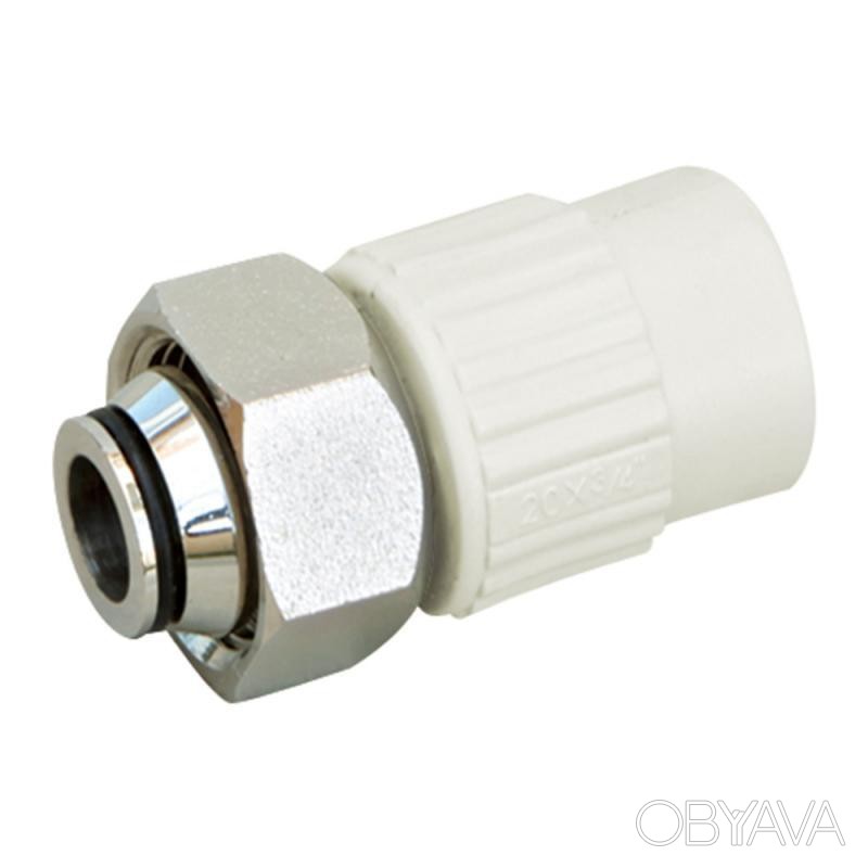 ᐈ Муфта под Евроконус PPR с накидной гайкой Blue Ocean 25х3/4" ВР с ...