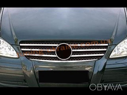  Накладки на решетку радиатора Omsa на Mercedes Vito W639 2003-2010 изготовлены . . фото 1