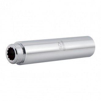 Фітинг — подовжувач для труб SD Plus 100 мм х 1/2" SD1301570 виготовляється з ла. . фото 2