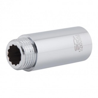 Подовжувач для труб SD Plus 50 мм х 1/2" SD1301570 виготовляється з латуні та ма. . фото 2