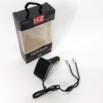 Трансмітер FM HZ H22BT — це пристрій, який дозволяє передавати аудіосигнал. . фото 11