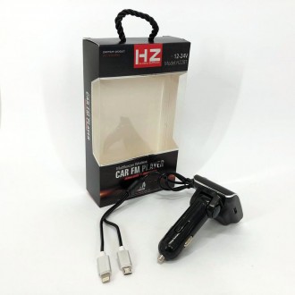Трансмітер FM HZ H22BT — це пристрій, який дозволяє передавати аудіосигнал. . фото 13